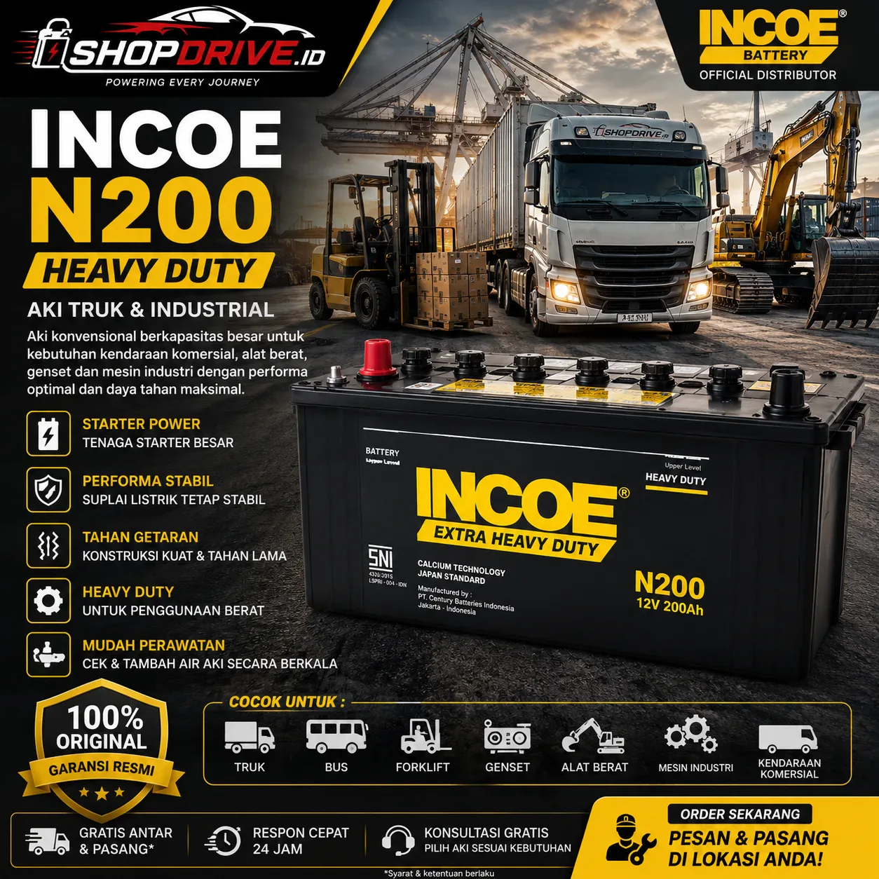 Incoe N200 Heavy Duty